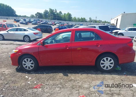 2012 Toyota Corolla S/Le из США, поврежденный, VIN 5YFBU4EE7CP067181